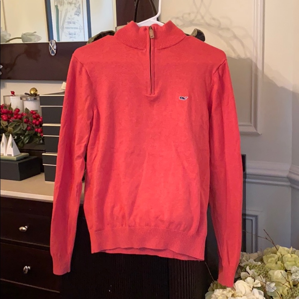 VINEYARD VINES COTTON QUARTER ZIP
